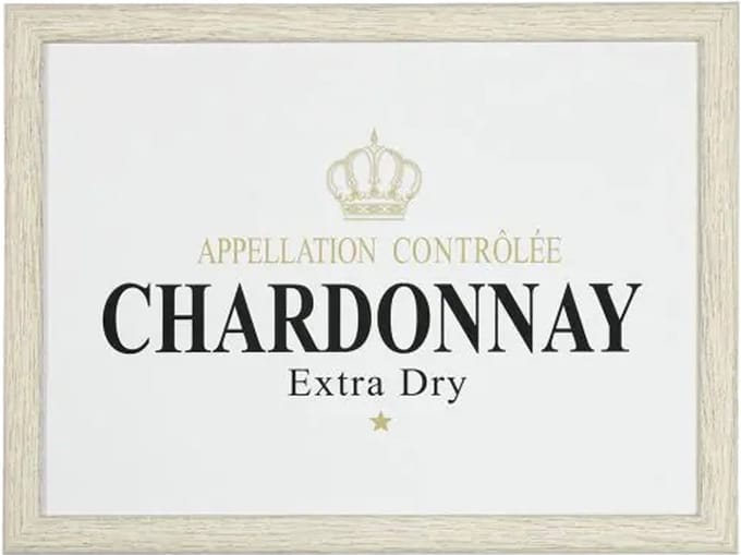 Mars & More Schootkussen Laptray - wijn chardonnay print - 43 x 33 cm - Dienblad voor op schoot