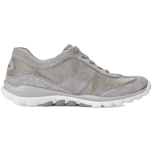 Gabor rollingsoft sensitive 86.966.39 - dames rollende wandelsneaker - Grijs - maat 36 (EU) 3.5 (UK)