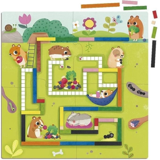 Jumbo Hamsters 1 tot 10 Bord- & kaartspellen Bordspellen