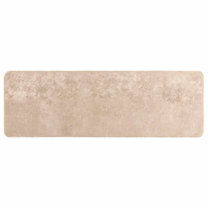 vidaXL - Tapijt - Runner - MARSA - Beige - 50 - x - 150 - cm - Polyester - en - PVC