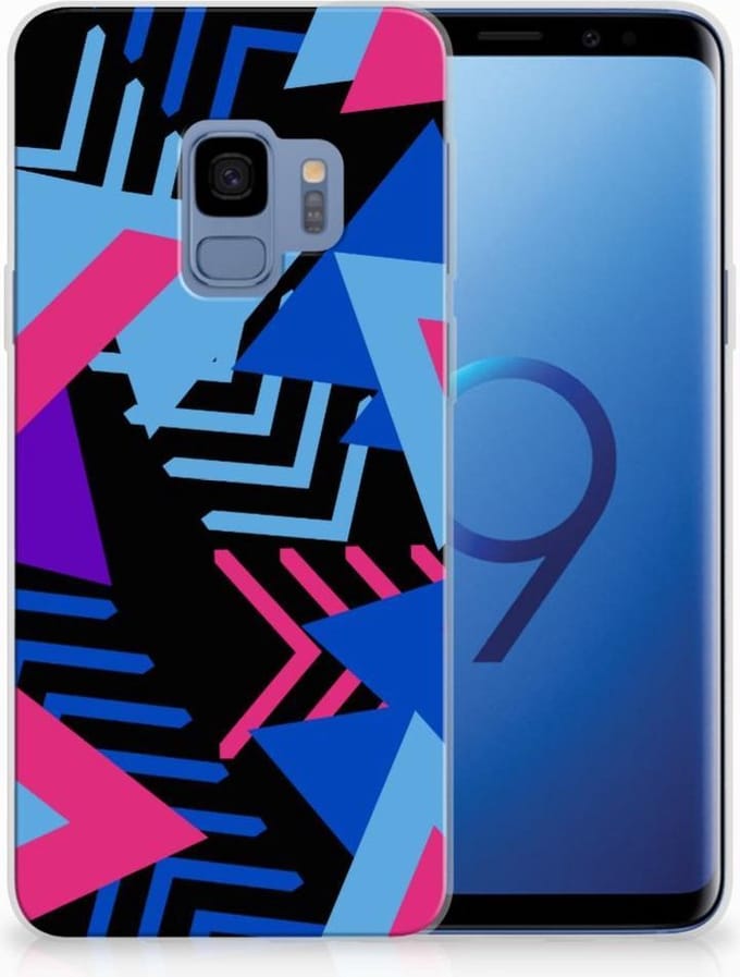Samsung Galaxy S9 TPU Hoesje Funky Triangle