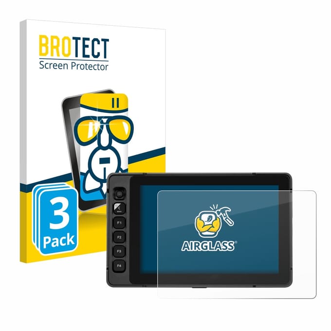 Screenprotector 3 Stuks voor SmallHD Ultra 7 Beschermglas transparant