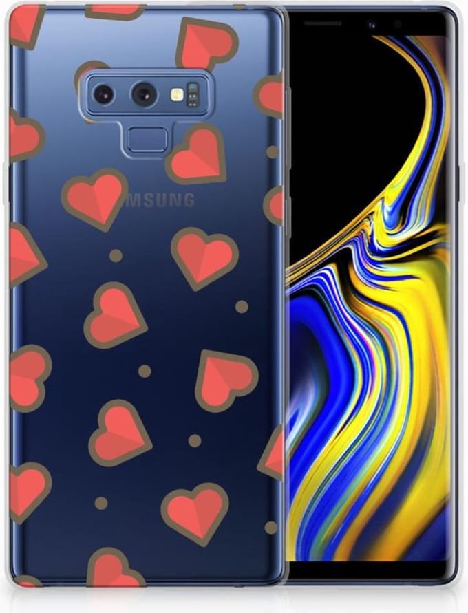 Samsung Galaxy Note 9 TPU bumper Hearts