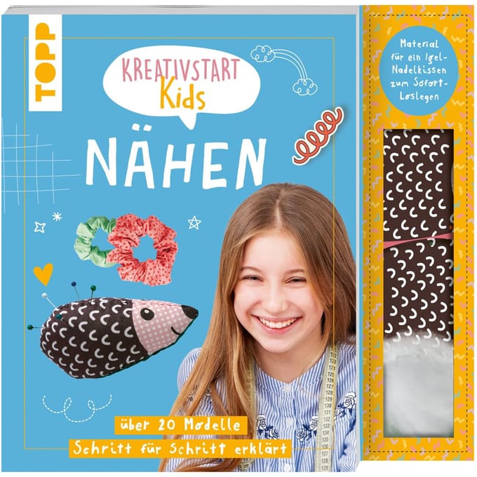 Boek "Kreativstart Kids Nähen. Anleitungsbuch und Material"