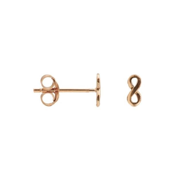 Karma Symbols oorbel M1550 Infinity Sign Rosé
