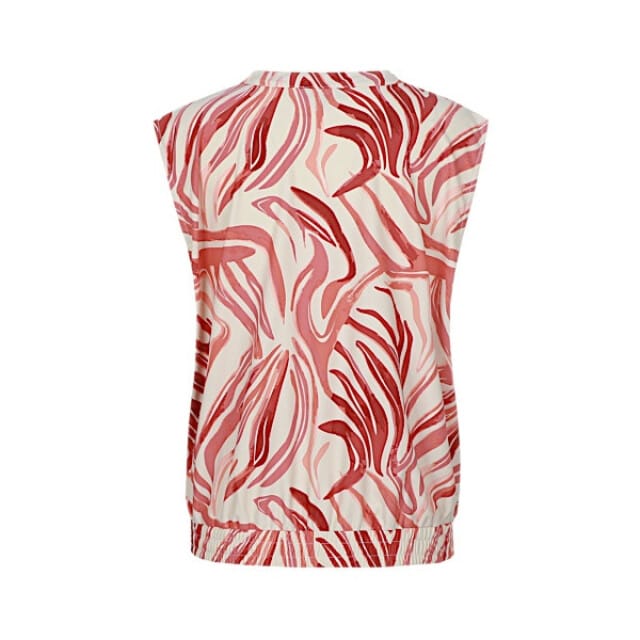 G-Maxx top Karla - Sand/Cranberry