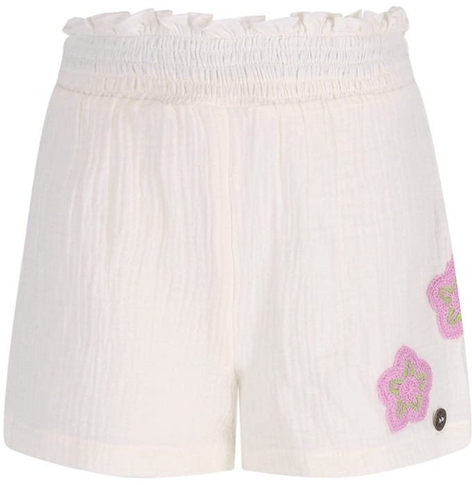 Like FLO Fee Mousseline Short Broeken Meisjes - Creme - Maat 110