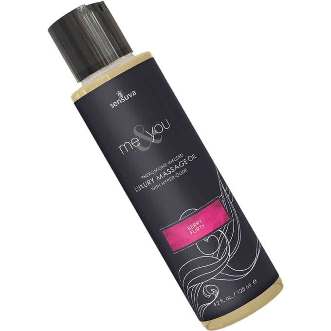 'Me and You - Luxury Massage Oil Berry Flirty', 125 ml