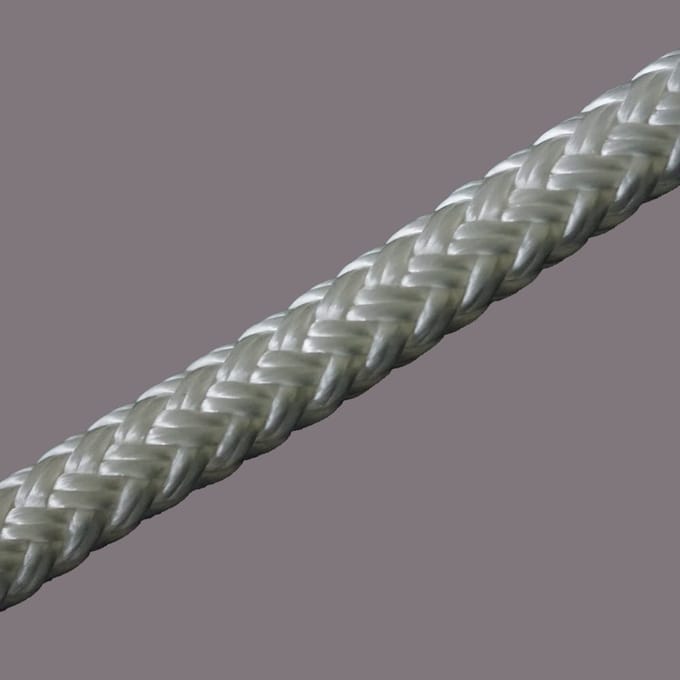 Nylonkoord gevlochten wit – 12 mm – per meter