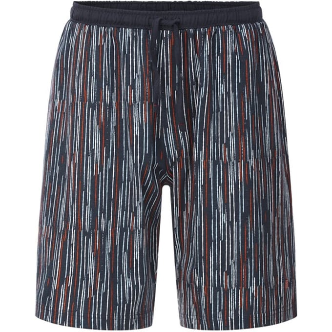 Babista herren Korte Pyjamabroek - 60/62 - donkerblauw - Plus Size