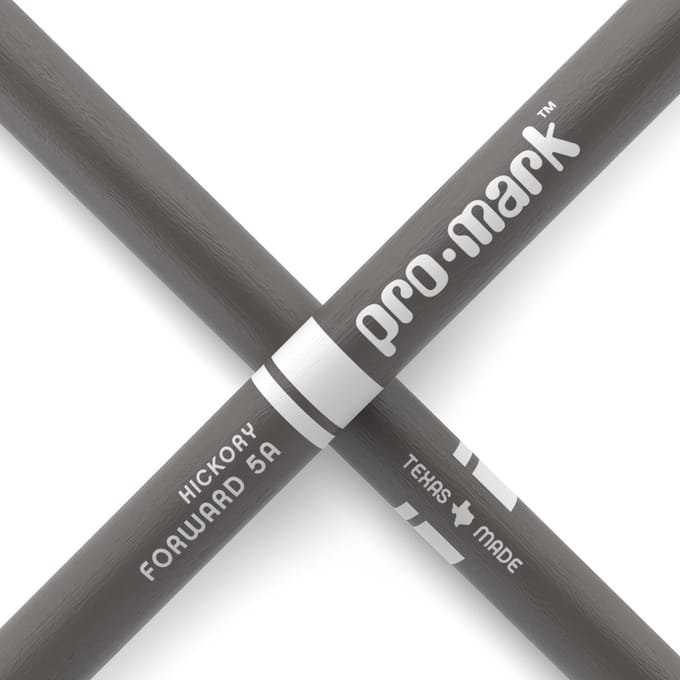 Promark TX5AW Classic Forward 5A Gray hickory drumstokken - grijs met houten tip