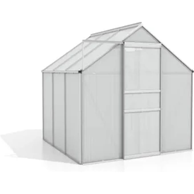 Vitavia Tuinkas Kit Comet 3800 - Aluminium/polycarbonaat - 4mm - 195x195x197cm