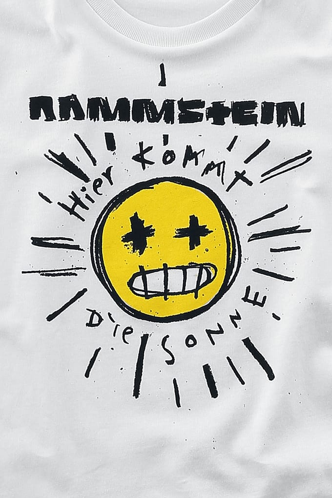 Rammstein T-shirt voor kinderen - Kids - Sonne - voor Kinderen - wit