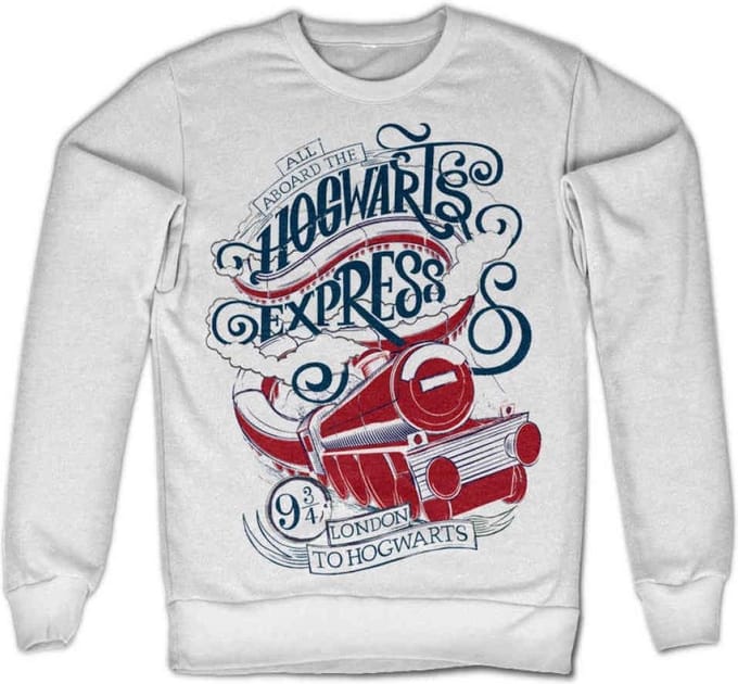 Harry Potter Sweater/trui -XL- All Aboard The Hogwarts Express Wit