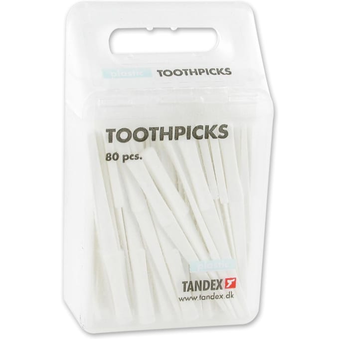 Tandex Toothpicks Plastiek 80 Stokjes