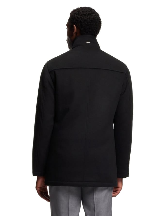 Hugo Boss winterjas zwart