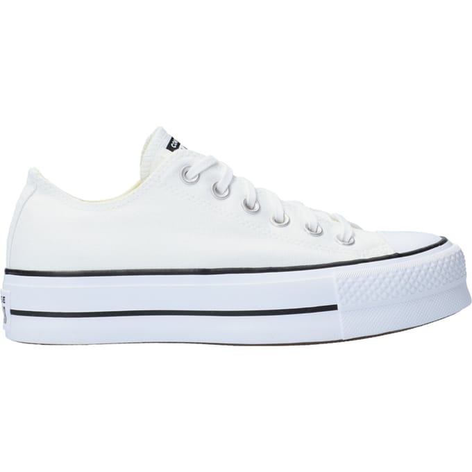 Converse Chuck Taylor All Star Lift Ox Dames Wit