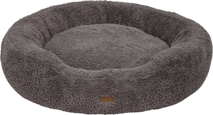 Animal Boulevard - CURL PLUSH Chubby - Mand - Kleur: Grijs - Maat S: 50x45x16 cm
