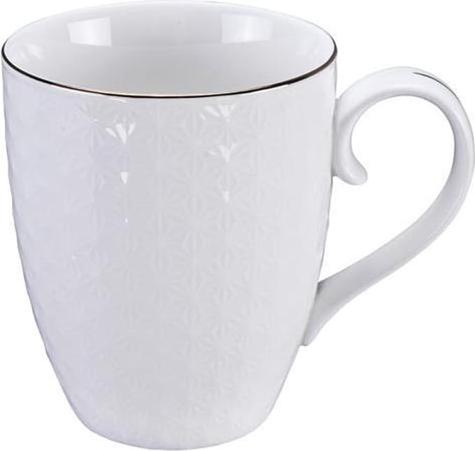 Tokyo Design Studio - Nippon White Goude Rand Mok - Thee Kop - 8.5x10.2cm 380ml Star (set van 3 kommen)