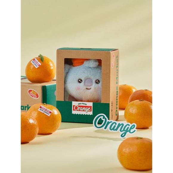 BT21 Baby Orange Party Kleine Pluche Poppen (7 Opties) CHIMMY beige