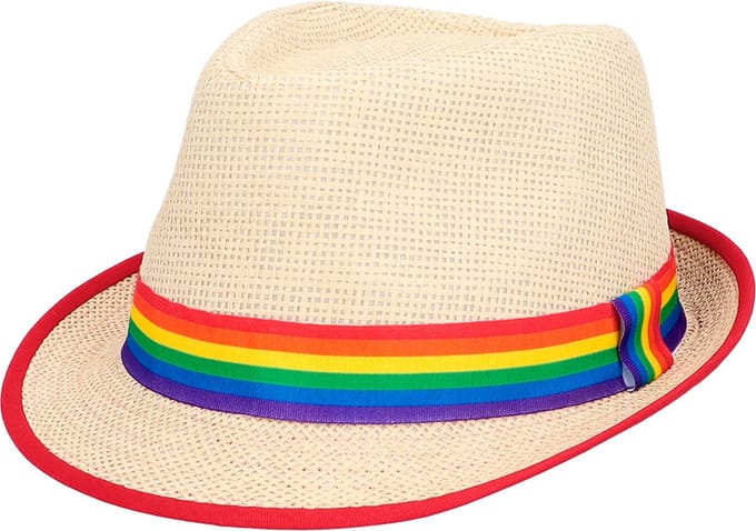 Boland - Hoed Pride Multi - 58 - Volwassenen - Unisex - Pride