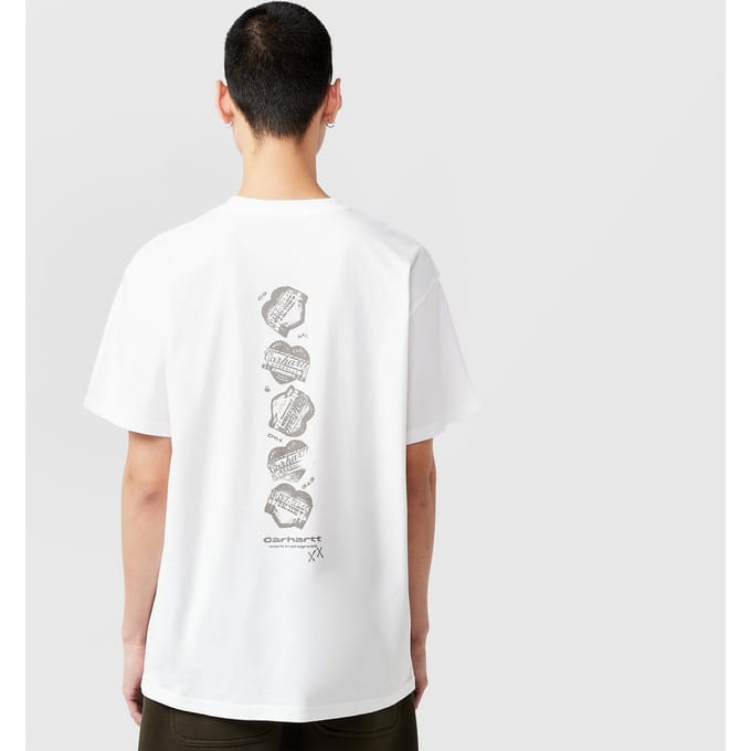 Carhartt WIP Garble T-Shirt, wit