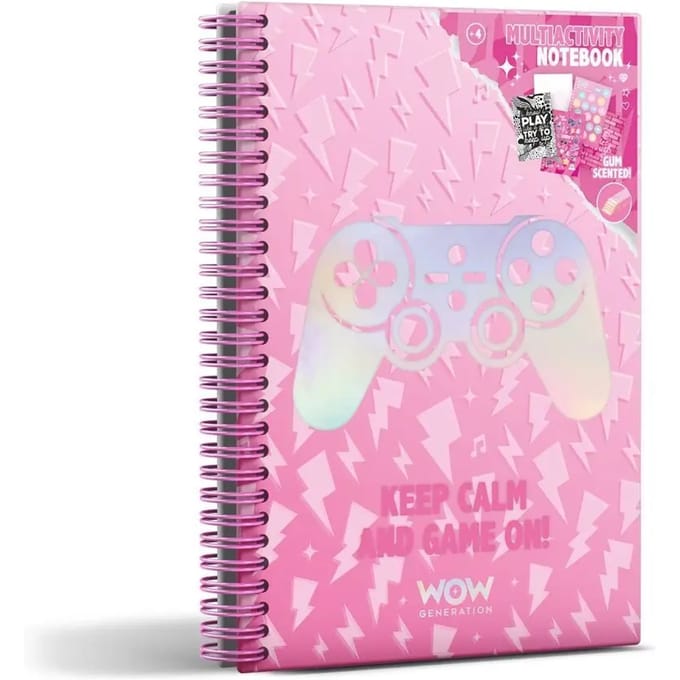 Kladblok Kids Licensing Wow Generation Gamer Valentina