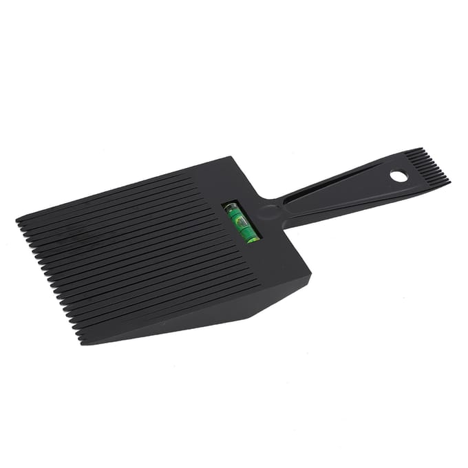 Platte Top Gids Kam Haarknipmachine Kam Kapperszaak Hairstyle Tool (Zwart) wit