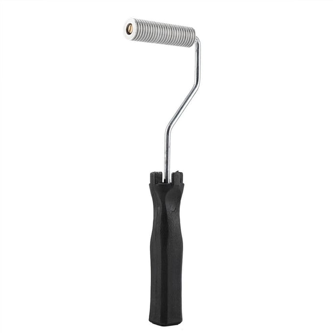 Solidchoice- Glasvezelroller Aluminiumlegering - Hars Roller - ABS Handvat - 3 Stuks/Set - 21*75mm - Duurzaam en Lichtgewicht - Lamineerroller