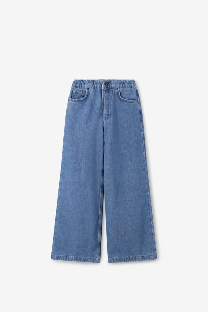 Sissy-Boy - Blauwe wide leg jeans
