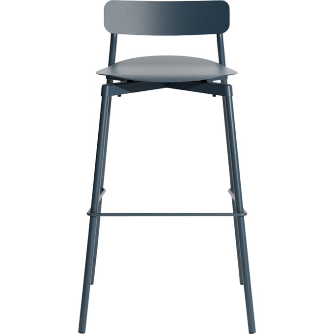 Petite Friture Fromme Barkruk - grey blue - Zithoogte 65 cm