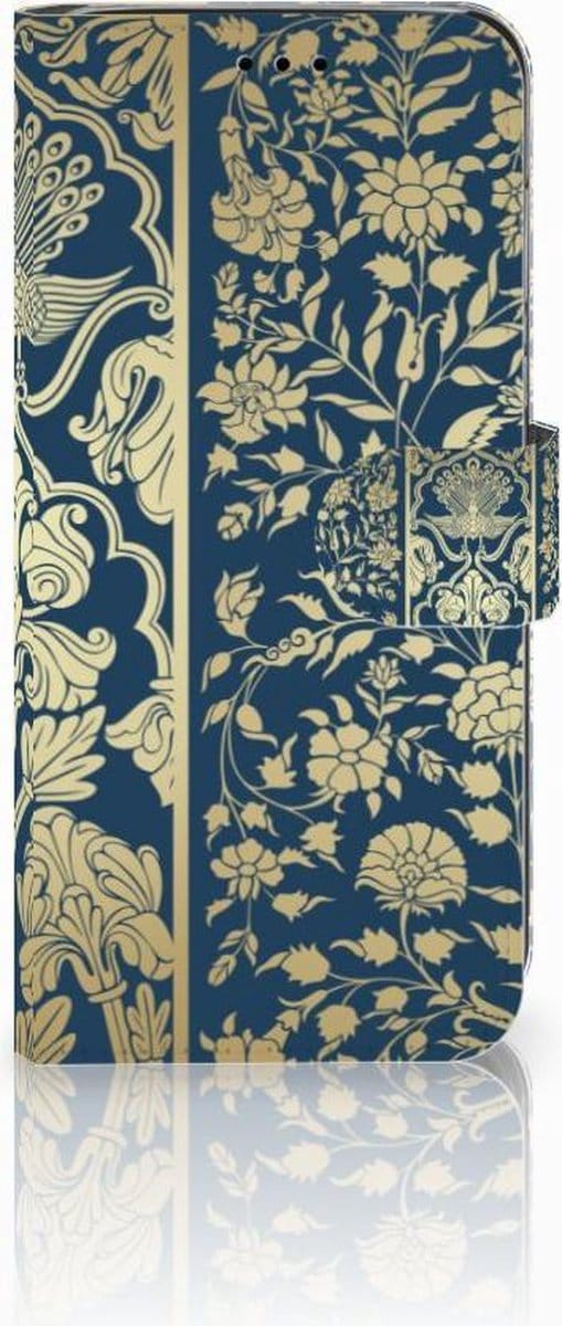 Huawei P20 Lite Hoesje Beige Flowers