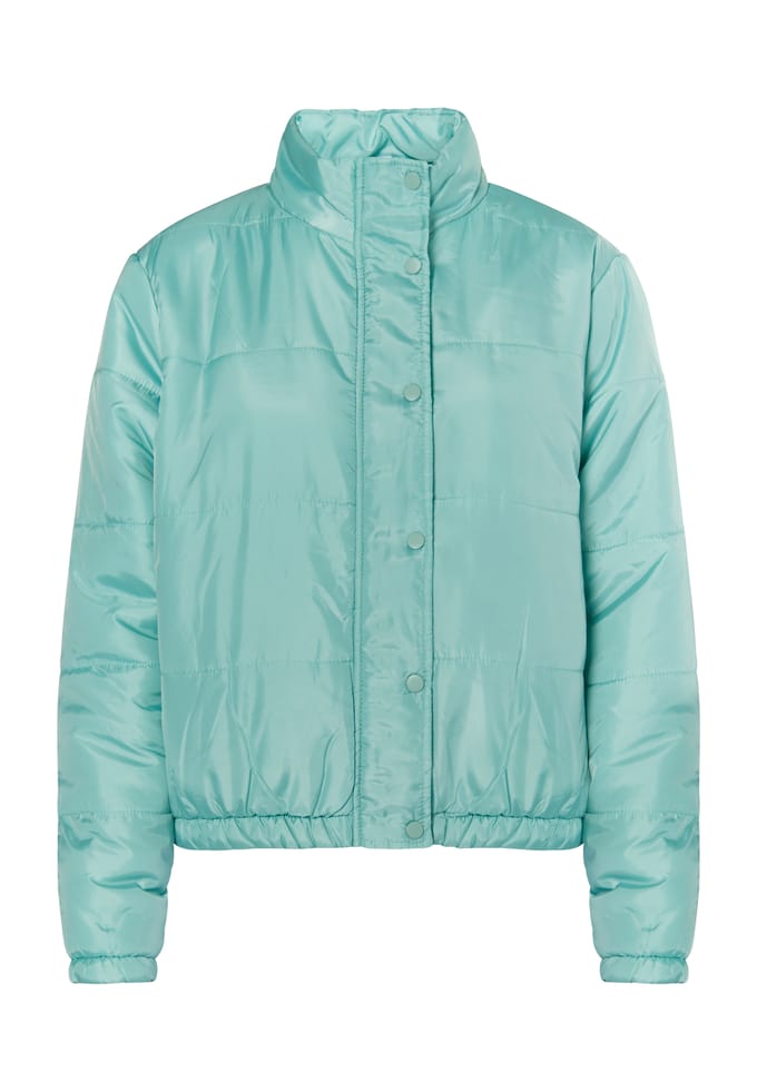 Mymo Licht gewatteerd blousonjack Dames Lagune Munt