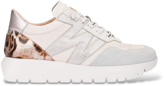Wonders Off-white Odisei Leren Sneakers