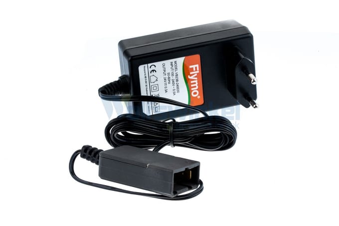 Flymo accu oplader 18 volt