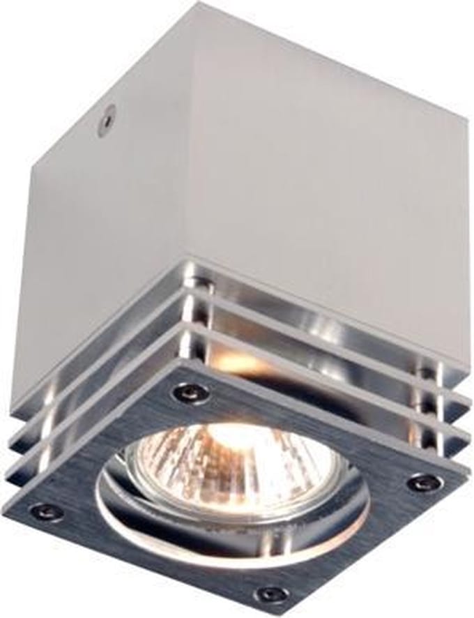 Linea Verdace - OpbouW - Spot Trio Square Alu GU10-50W - Inc