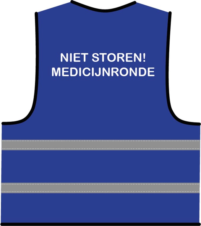 Medicatie hesje blauw