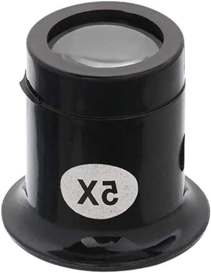 Horlogemaker Loep Vergrootglas voor Sieraden, Diamanten en Munten - 5 Stuks