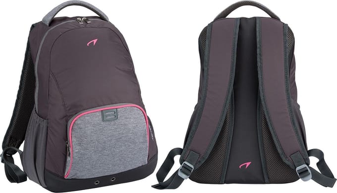 Avento Sport Rugzak - Kay - Antraciet/Grijs mêlee/Fluorroze