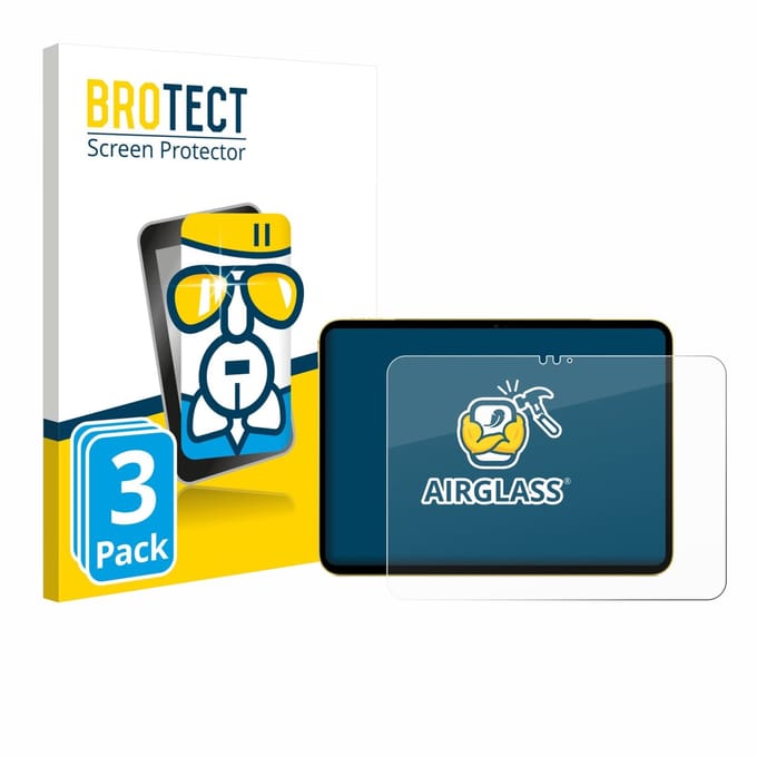 Screenprotector 3 Stuks voor Apple iPad Air 11" M3 2025 / M4 2026 Beschermglas transparant