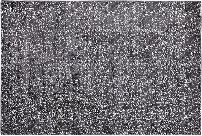 ESEL - Laagpolig vloerkleed - Grijs/Zilver - 140 x 200 cm - Viscose