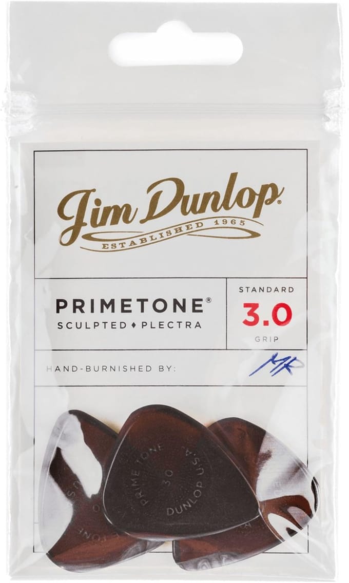 Jim Dunlop 510P3.00 Primetone 3,00 mm Standard 3-Pack - Plectrum set