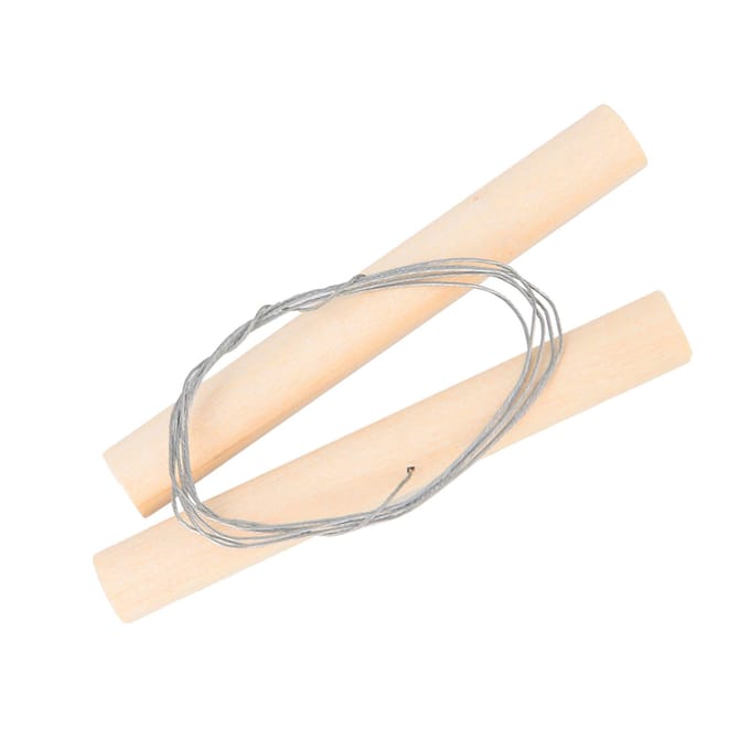 Draagbare Draad Kleisnijder Keramische Klei Tool Boetseren Snijden Gereedschap beige