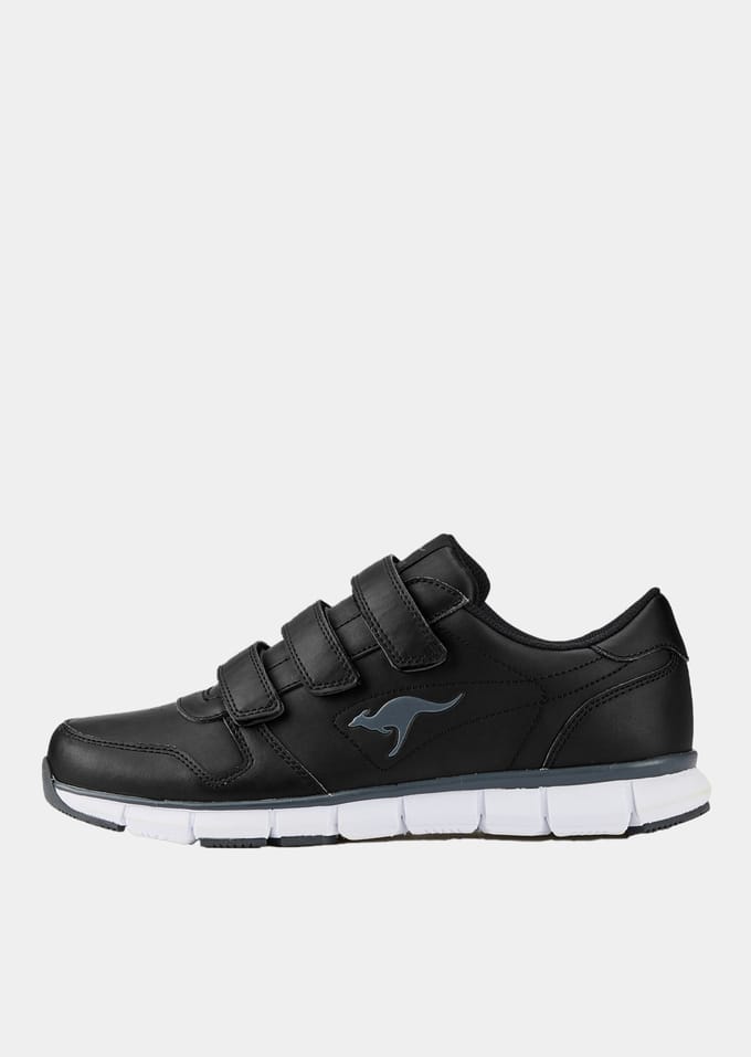 Sneakers met klittenbandsluiting - zwart - Gr. 37 van Goldner Fashion