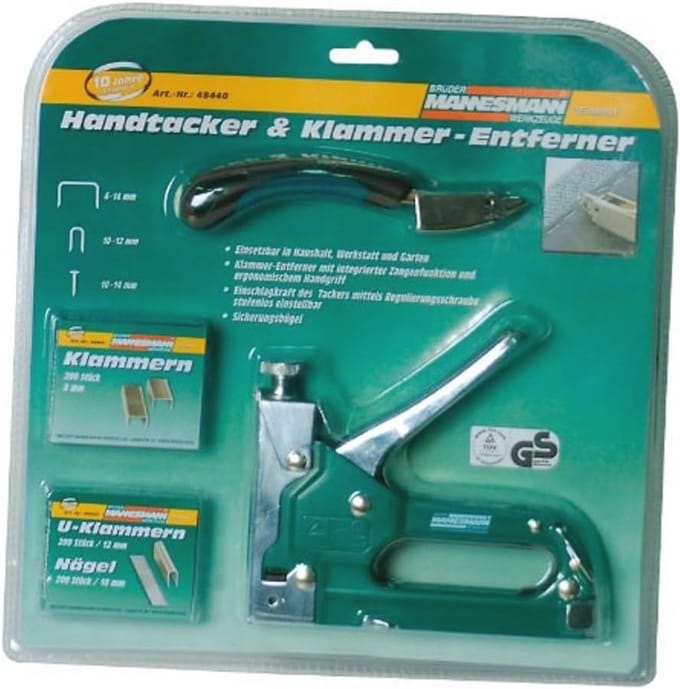 Nietmachine Set met Nietverwijderaar en Nietjes - Handtacker voor Diverse Materialen
