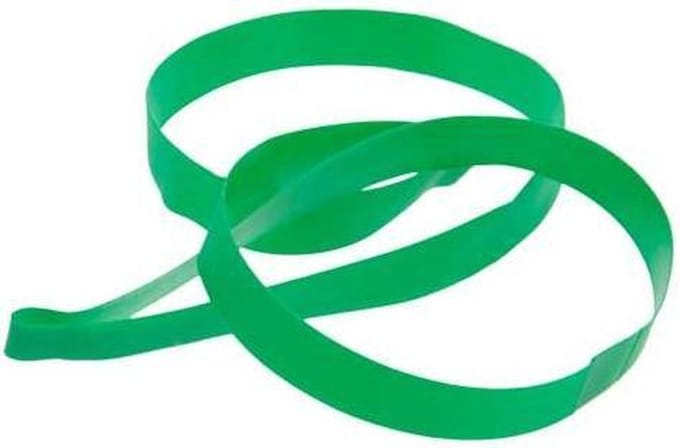 Versierelastiek Vinyl Stretch Groen 30,5cm (50 stuks)