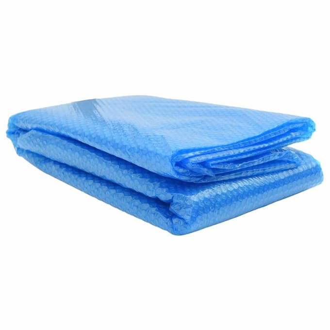 vidaXL - Zonne - Zwembad - Dek - 400 - x - 200 - cm - 0,1 - mm - Vierkant - 0,1 - mm - PE - Blauw