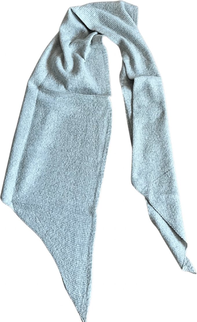 Hidzo Sjaal - 240cm X 70cm - Viscose - Licht grijs