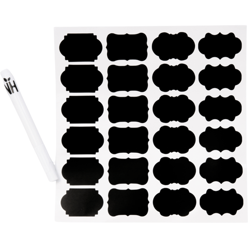Natural Heroes Krijt Labels (Set) - Gemixt (incl. stift)