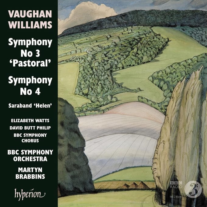 Elizabeth Watts, David Butt Philip, BBC Symphony Chorus, BBC Symphony Orchestra, Martyn Brabbins - Williams: Symphony No 3 'Pastoral' / Symphony No 4 / Saraband 'Helen' (CD)